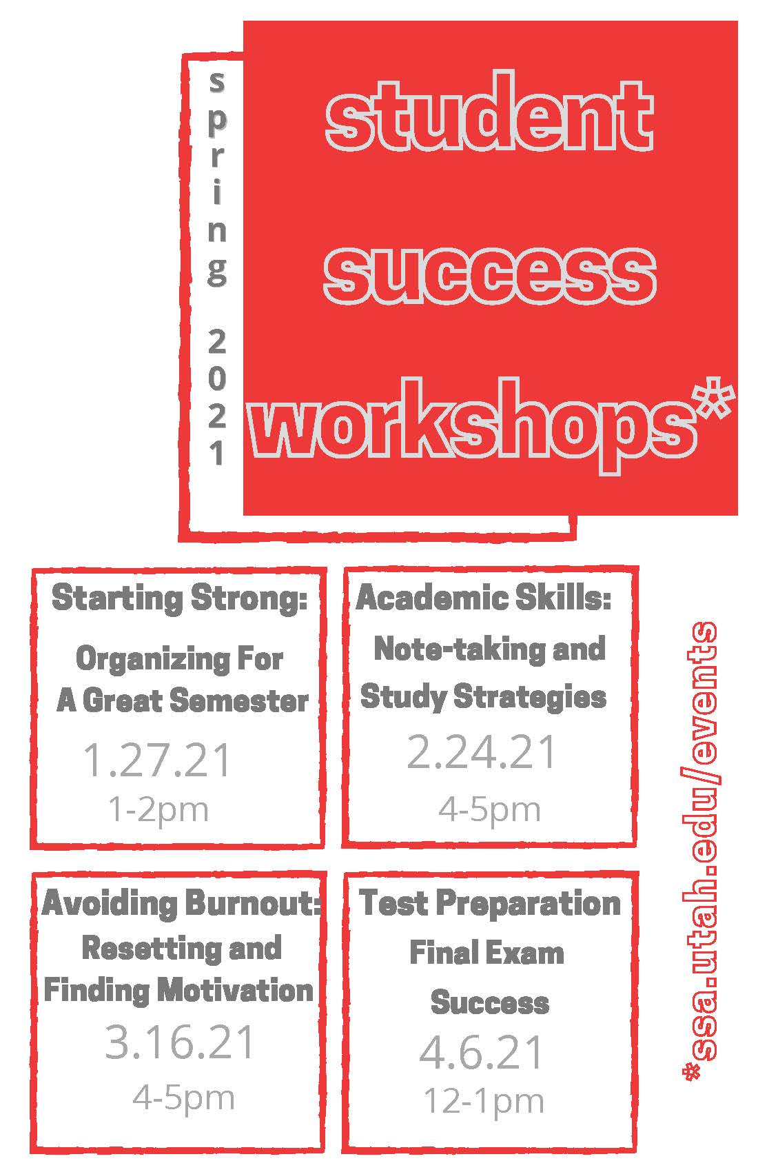 student success workshops